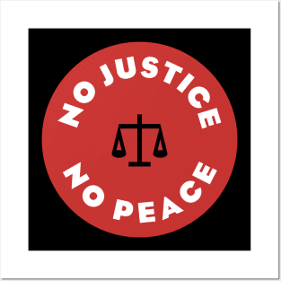 No Justice No Peace - v2 Posters and Art